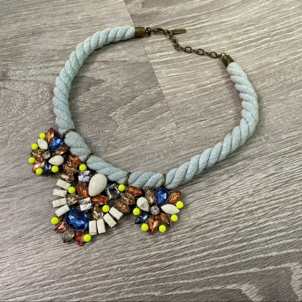 Sugar Fix by Bauble Bar Rope Statement Necklace rhinestone jewels gorgeous GYPO